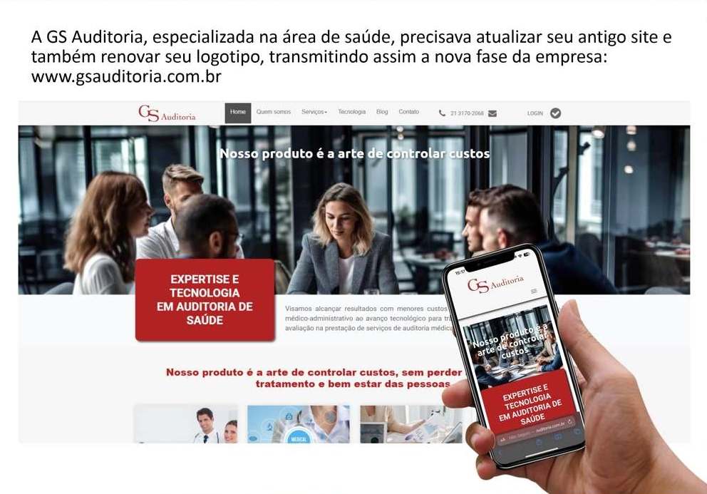 Criação profissional de sites para empresas