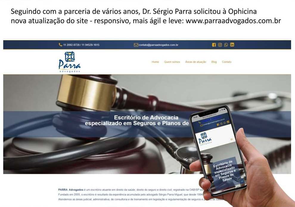 Criação de sites para Advogados